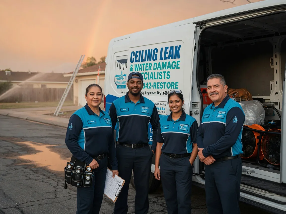 Ceiling Leak Cleanup company in Irvington, KY